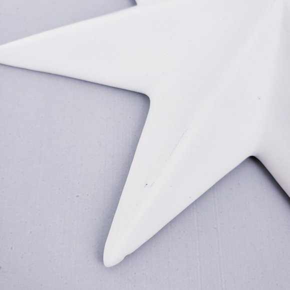 Mid Century Modern Atomic Star Ceramic Wall Decor Set of 3 - Picture 10 of 10